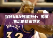 探秘NBA数据统计：揭秘背后的精彩世界