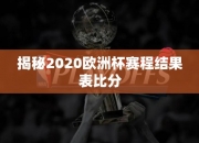 揭秘2020欧洲杯赛程结果表比分