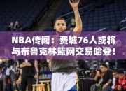 NBA传闻：费城76人或将与布鲁克林篮网交易哈登！