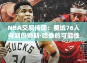 NBA交易传闻：费城76人得到詹姆斯·哈登的可能性分析