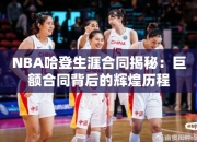 NBA哈登生涯合同揭秘：巨额合同背后的辉煌历程