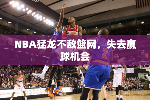 NBA猛龙不敌篮网，失去赢球机会