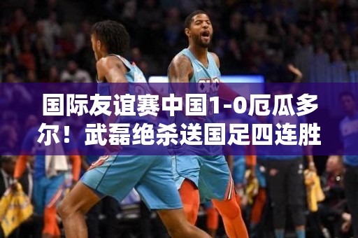 国际友谊赛中国1-0厄瓜多尔！武磊绝杀送国足四连胜！