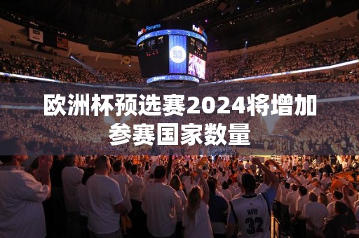 欧洲杯预选赛2024将增加参赛国家数量